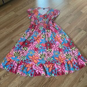 1XL flower dress from SHEIN. New without tags.